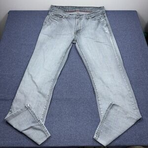 Red Camel Jeans Mens 34x32 Y2K Embroidery Pockets Grunge Skater Loose Straight